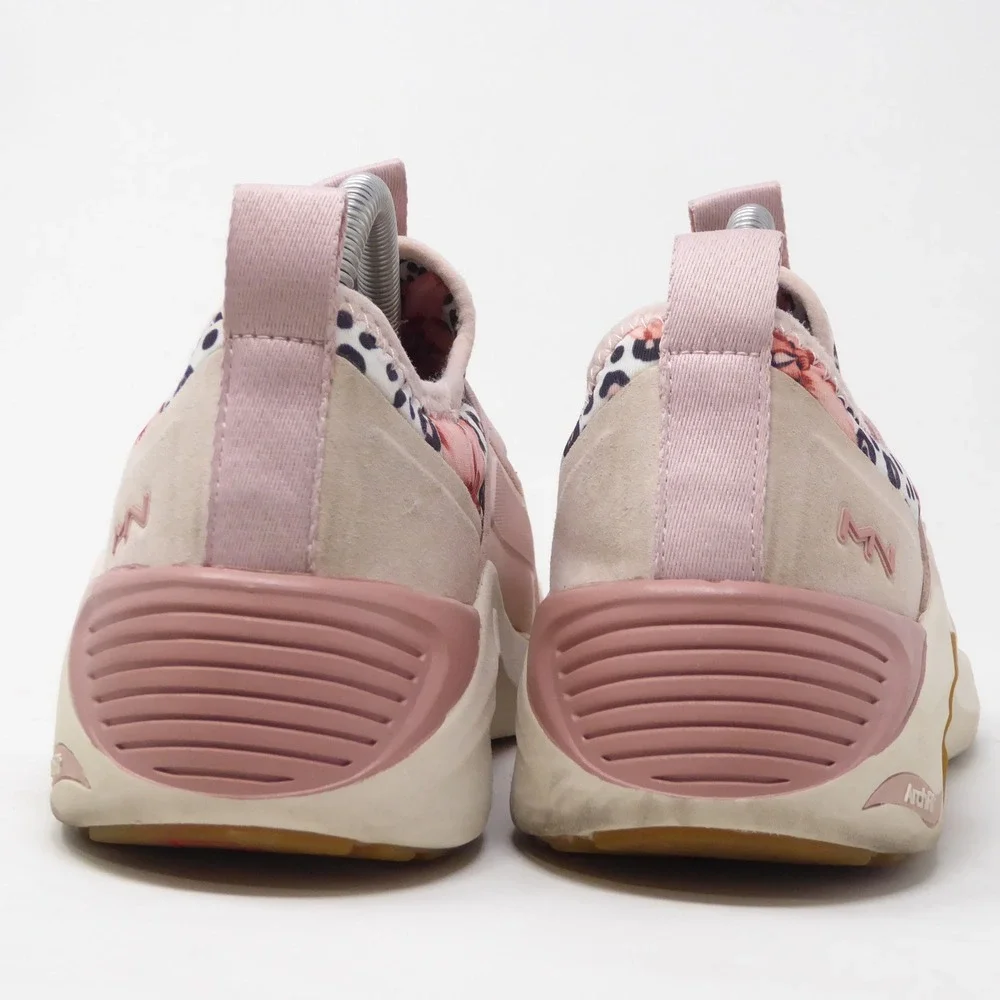 Mark Nason A Linear Kenley Womens Sneakers Pink Arch Fit Slip On Floral 8.5